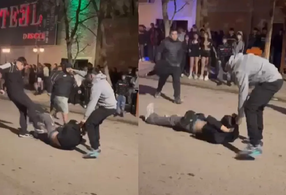 El joven fue brutalmente atacado por cinco personas. Sus familiares denuncian que son los mismos que protagonizan ataques similares todos los fines de semana. Foto: gentileza Centenario Digital.