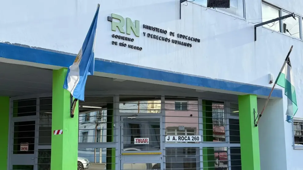El Ministerio de Educación y Derechos Humanos de Río Negro intervino tras la agresión sufrida por la docente dentro del colegio/ imagen archivo