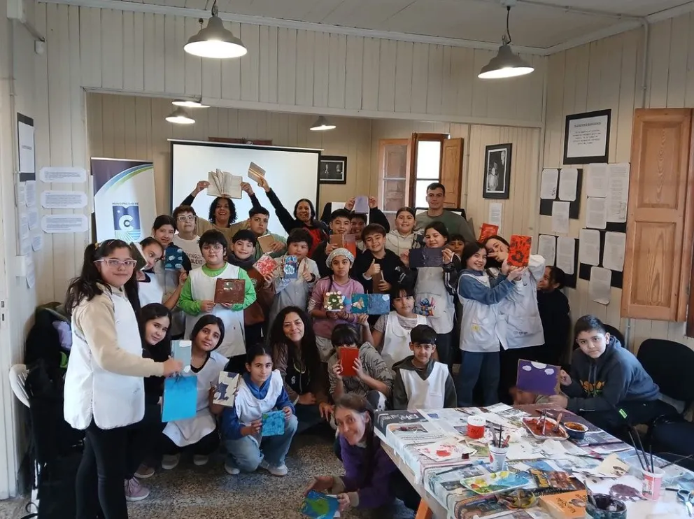 Alumnos de las escuelas locales compartieron jornadas de cuentacuentos / imagen gentileza