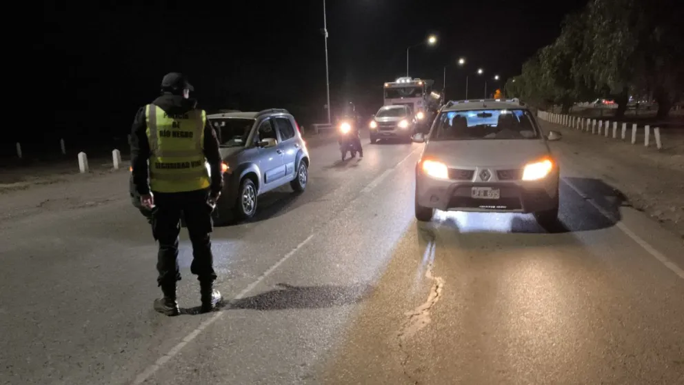Durante los operativos se detectaron 12 casos de alcoholemia positiva. Foto: gentileza.