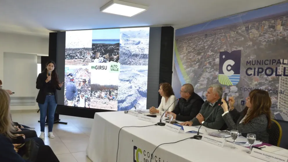 La iniciativa fue declarada de interés municipal por el Concejo Deliberante de Cipolletti. Gestionará los residuos sólidos urbanos desde Campo Grande hasta Allen. Foto: gentileza.