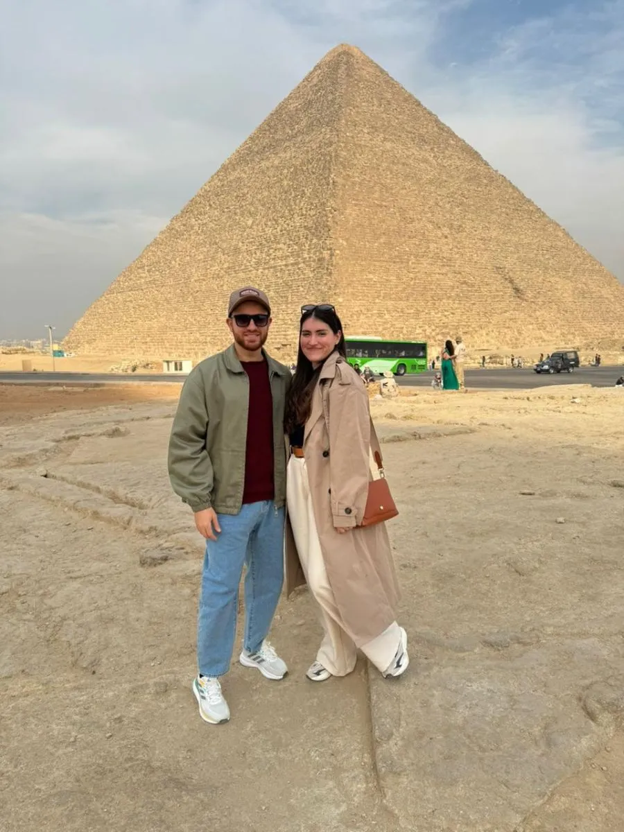 Mohab y Mariel en Egipto