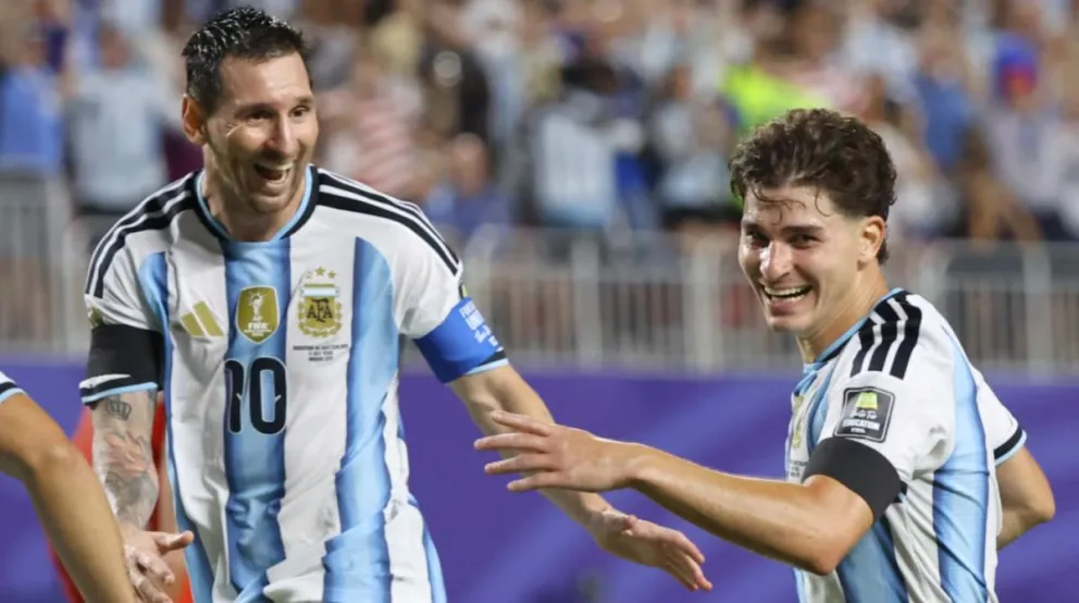 Tras igualar 1-1 en los 90 minutos, Argentina se impuso en el alargue.