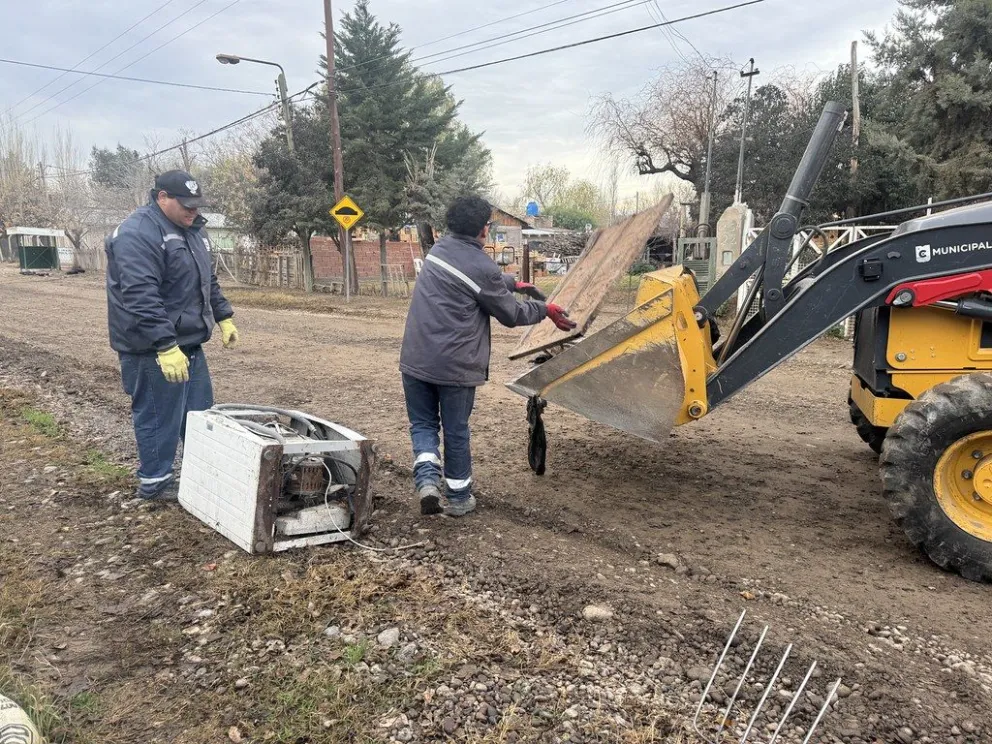El programa Cipo Limpia llegará a nuevos barrios durante el próximo fin de semana. Foto: Prensa Municipalidad.