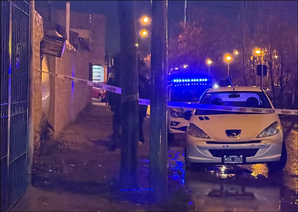 El cuerpo de Ricardo Martín fue hallado en su casa de las calles Neuquén y Aristóbulo del Valle / imagen gentileza AN Allen