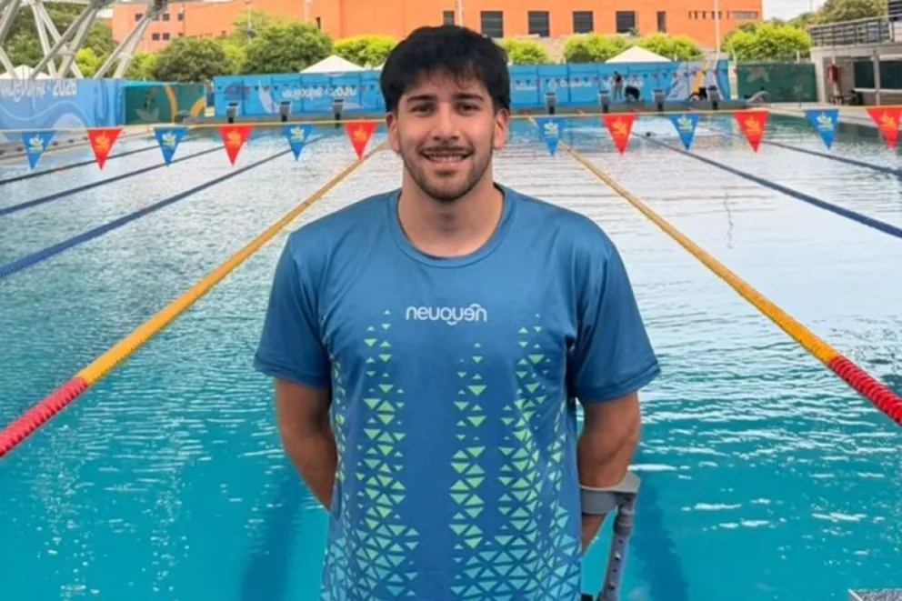  Basiloff ratificó su gran presente en los Juegos Parasuramericanos / imagen gentileza