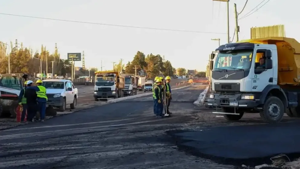 Neuquén busca acelerar el ritmo de obra en la ex Multitrocha: quieren inaugurar el acceso desde Cipolletti en diciembre. Foto: archivo.