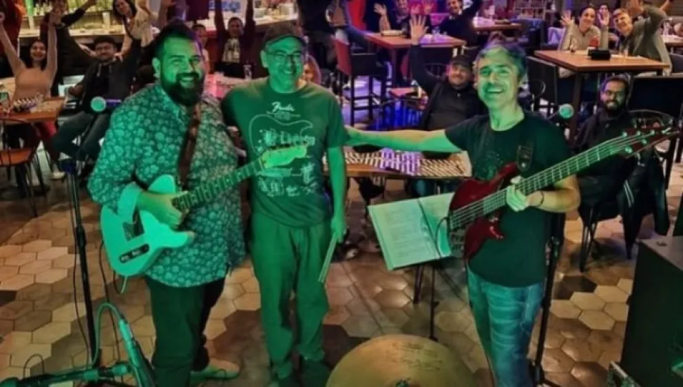 La JAM de B.E.S es un espacio para hacer música entre amigos, difundir proyectos musicales emergentes y quitarle miedo al escenario. Foto gentileza