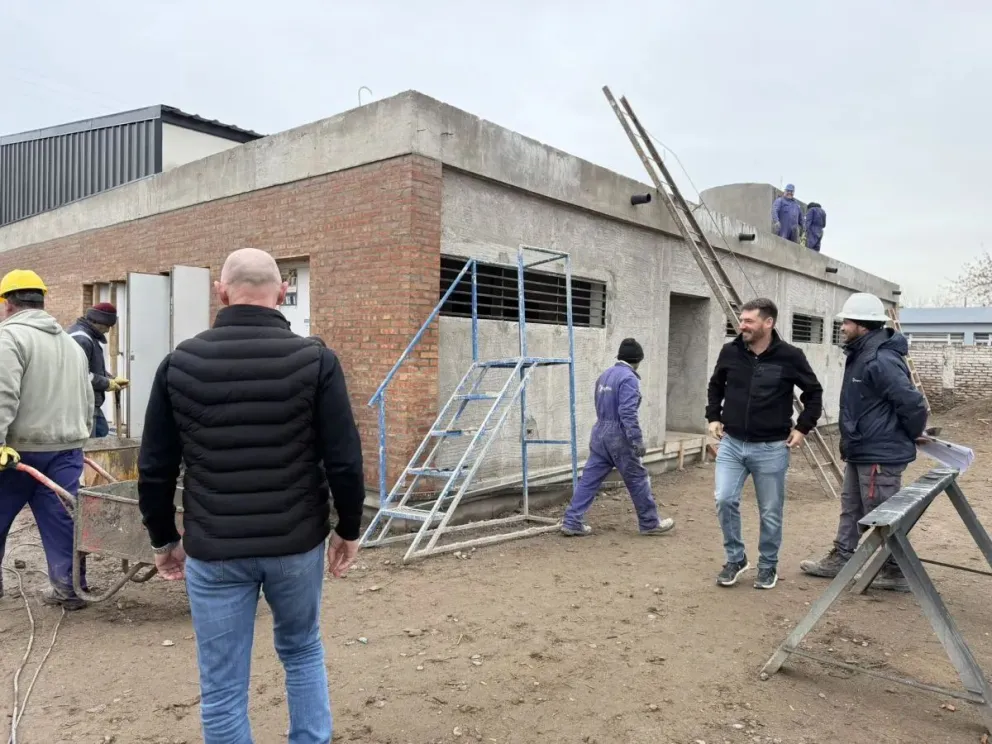 El nuevo Centro de Promoción Comunitaria se construye en la esquina de Perú y Primeros Pobladores/ imagen gentileza
