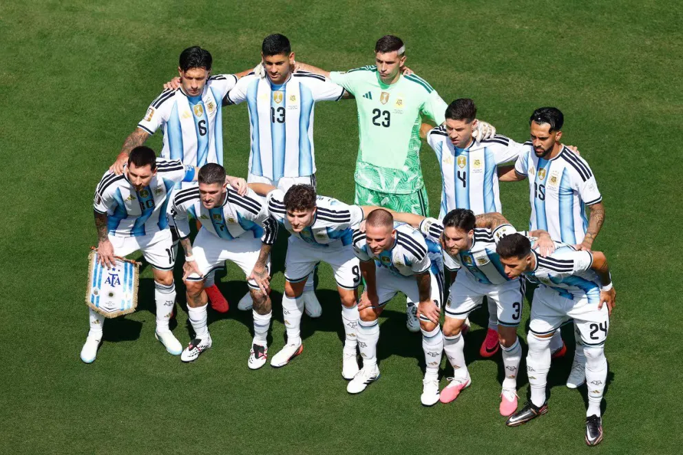 El seleccionado y una lección para tener en cuenta: humildad, trabajo en equipo, resiliencia. Foto: archivo.
