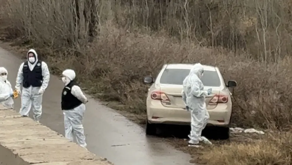 El vehículo en el que huyó la banda fue encontrado abandonado / imagen cipo360