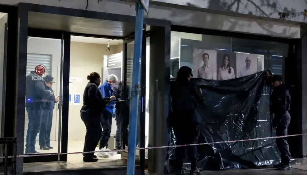 El hombre fue encontrado esta mañana junto a sus objetos personales. Foto gentileza