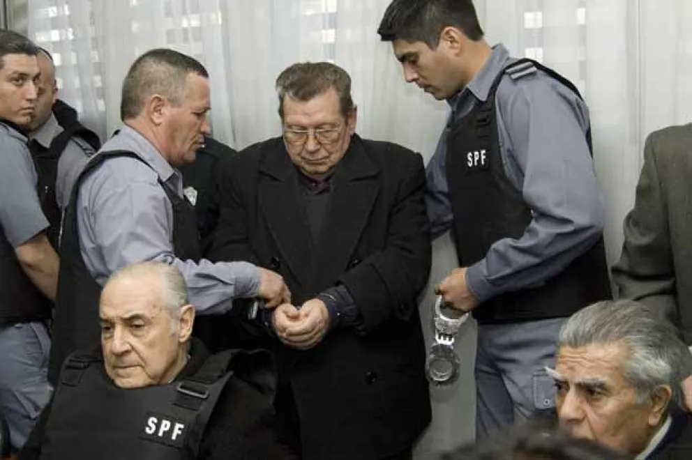El exjefe de Inteligencia fue juzgado en varias oportunidades por crímenes de lesa oportunidad. Dos veces lo condenaron a prisión perpetua. Foto: archivo.