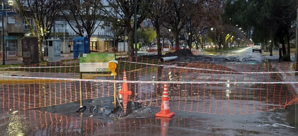 Personal de tránsito realiza tareas de prevención en la zona/ imagen gentileza