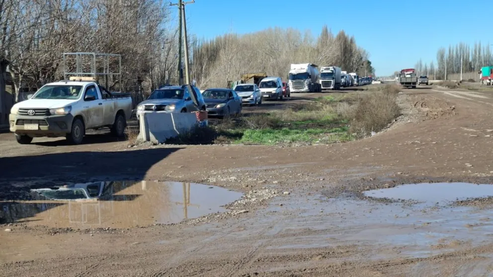 * La provincia evalúa la contrapropuesta de Nación para destrabar el traspaso de la Ruta 22 y culminar las obras frenadas/ foto cipo360