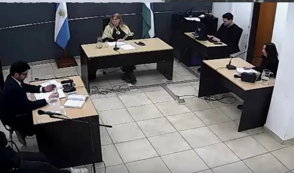 La audiencia de formulación de cargos se llevó a cabo en la sede del Foro Penal de Cipolletti./ imagen gentileza