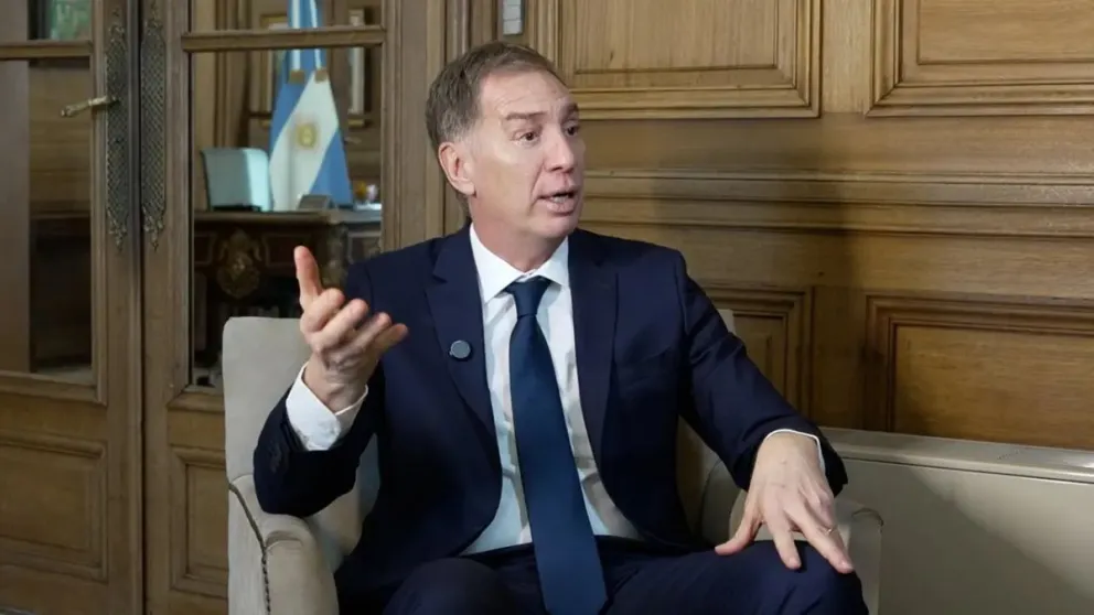 El jefe de Gabinete, Diego Santilli.