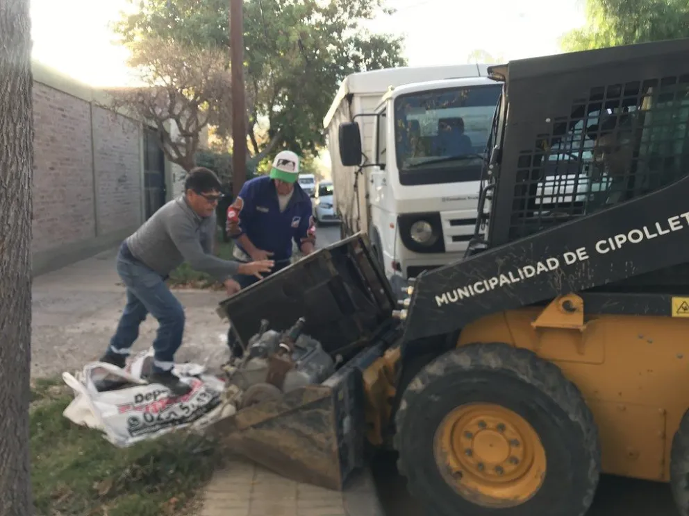 El programa Cipo Limpia llegará a los barrios Flamingo y Luis Piedrabuena. Foto: archivo.