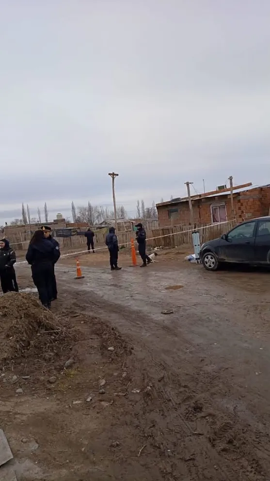 Los impactos de bala atravesaron las paredes de las viviendas/ imagen gentileza
