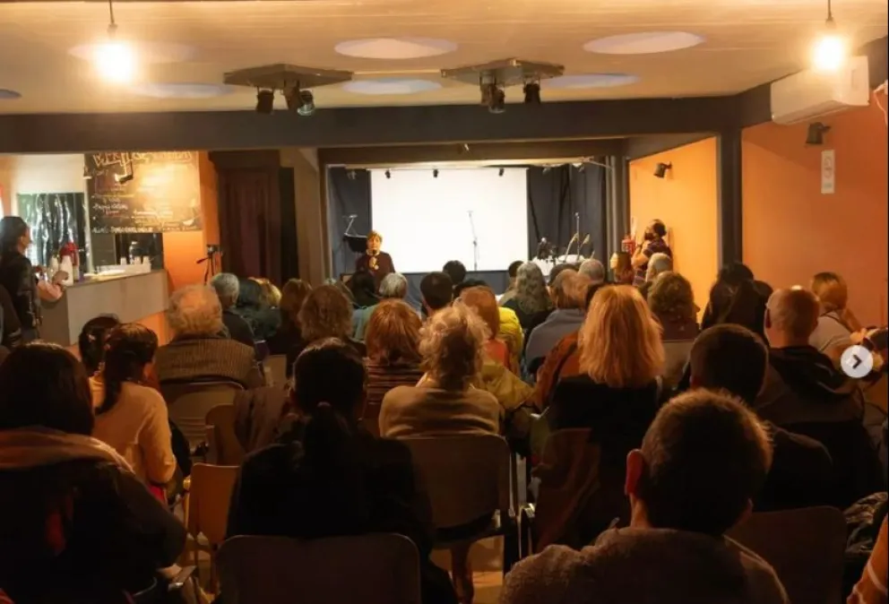 La proyección se realizará en el auditorio de la Biblioteca Popular Bernardino Rivadavia. Foto: gentileza.