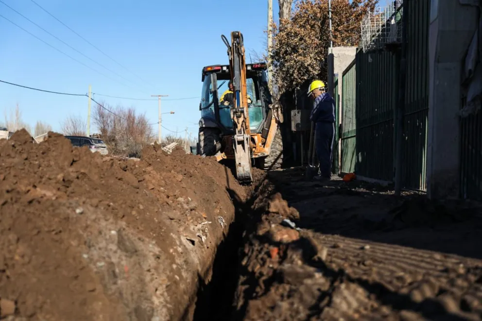 La obra de gas natural beneficiará a 195 familias de Puente 83 y Puente Madera/ imagen gentileza