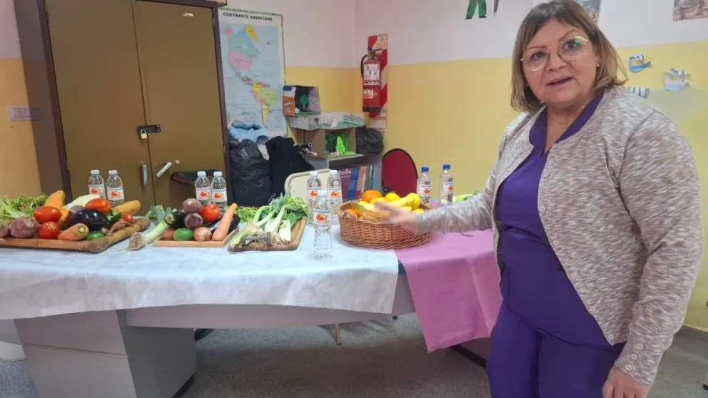 La Escuela 109 fue escenario de una nueva jornada del proyecto de extensión universitaria “Alma y Barrio". Foto Daniela Luján para Cipo360