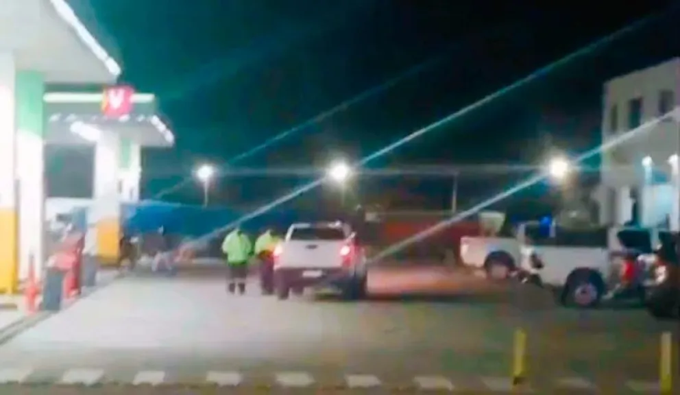 Siete hinchas del Coquimbo se desprendieron de la delegación y robaron mercaderías en el shoping. El grupo estuvo demorado durante varias horas. Foto: gentileza Catriel25.