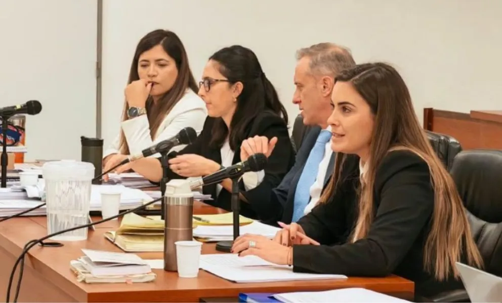 El equipo de la fiscalía realizó la denuncia contra la supuesta médica. Foto: Prensa MPF Neuquén.