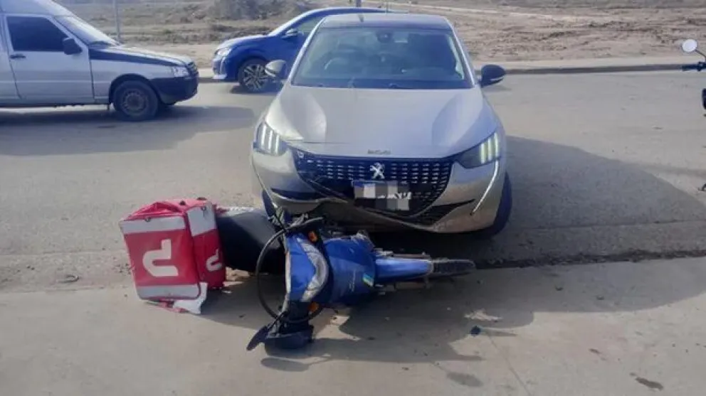 El accidente ocurrió sobre calle San Luis/ imagen gentileza