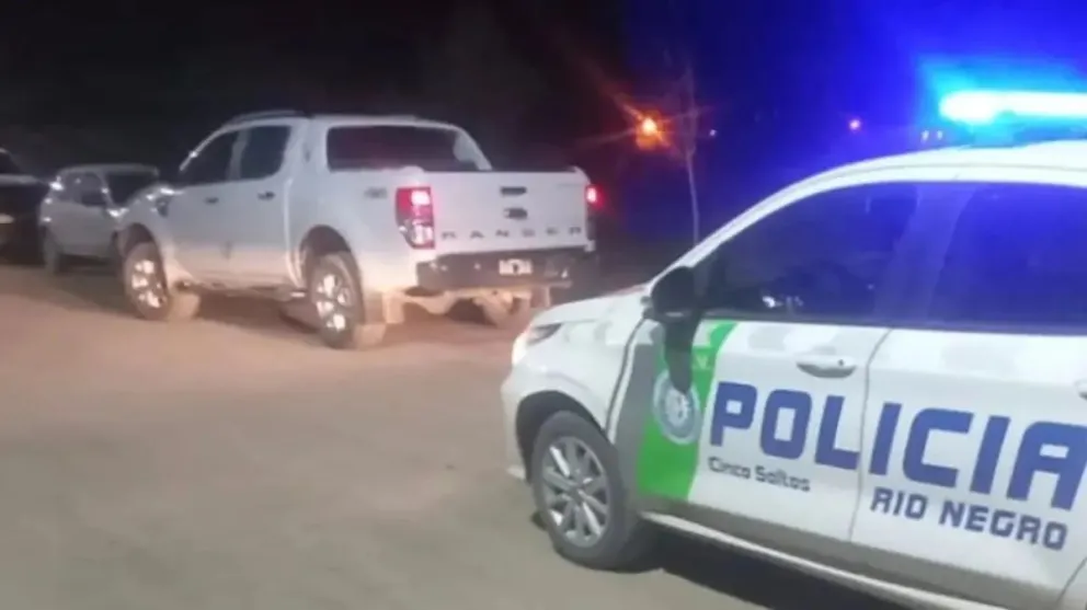 El conductor fue interceptado luego de intentar escapar/ imagen gentileza