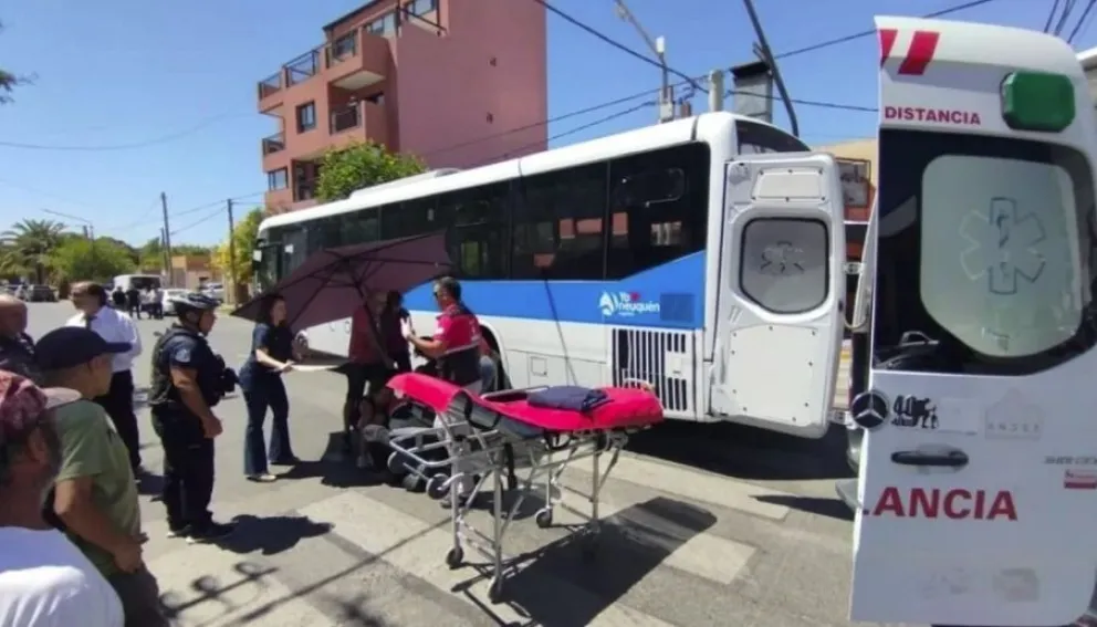 El episodio fue en diciembre del 2024 en la intersección entre las calles San Martín y Jujuy. Foto gentileza