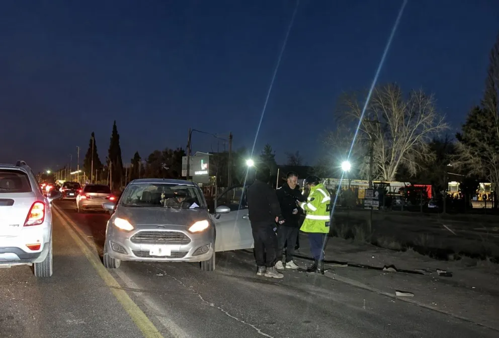 El siniestro vial ocurrió cerca de las 7 de la mañana de este viernes en ruta 151. Foto gentileza