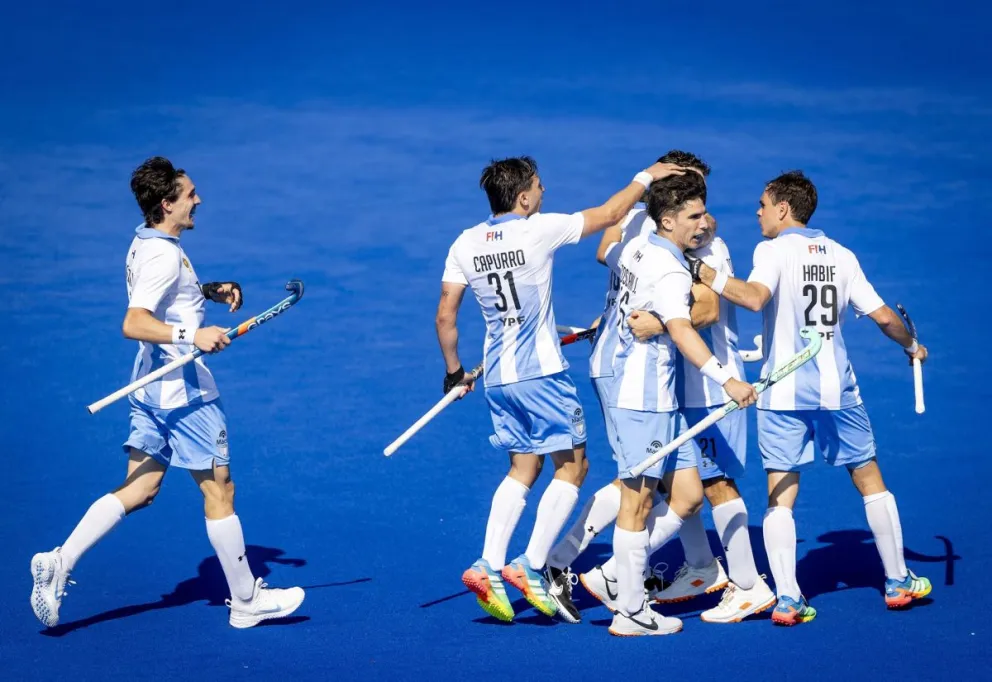Argentina se quedó con la medalla de bronce en el Mundial de Hockey.