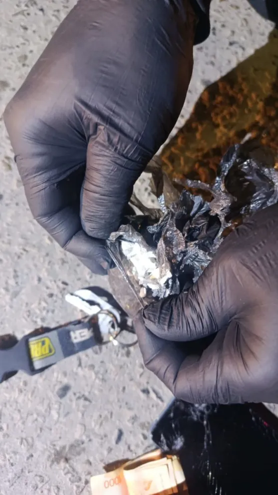 La droga fue encontrada durante un cacheo preventivo/ imagen gentilea