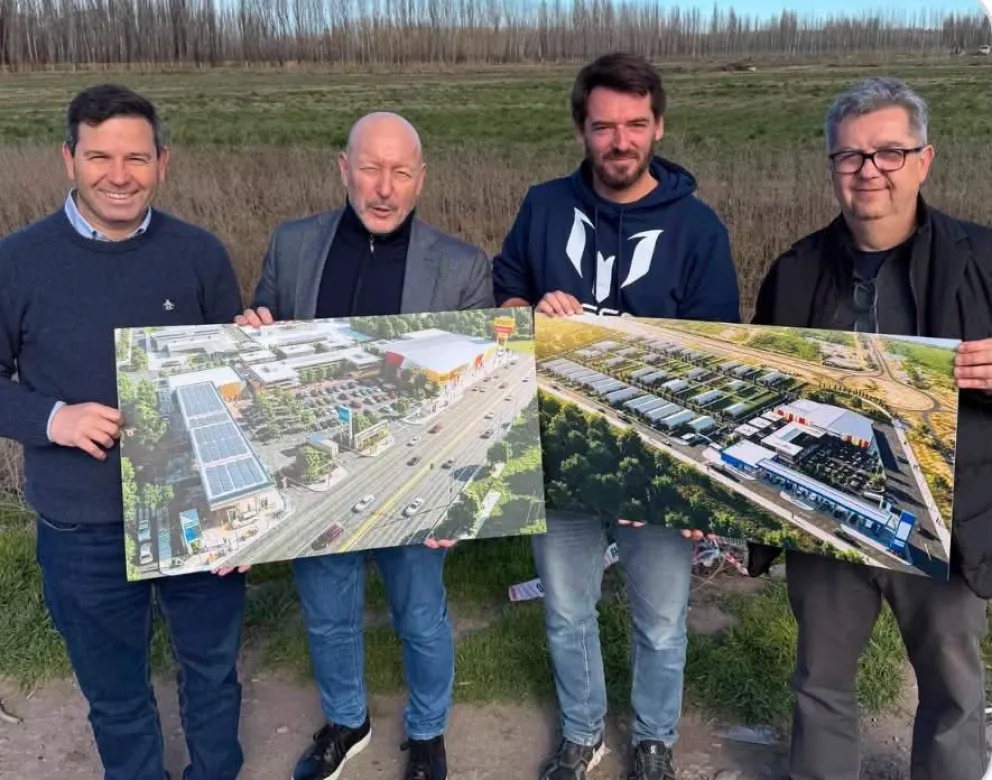 El parque industrial estará conformado por tres macromanzanas / imagen gentileza