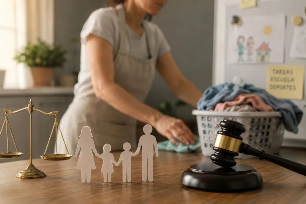 La justicia resolvió admitir el reclamo y fijó una prestación económica única a favor de la mujer. Foto ilustrativa