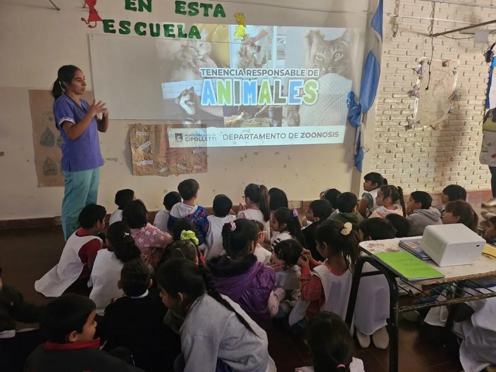 Que los más chicos sean protagonistas en la difusión de estos mensajes/ imagen gentileza