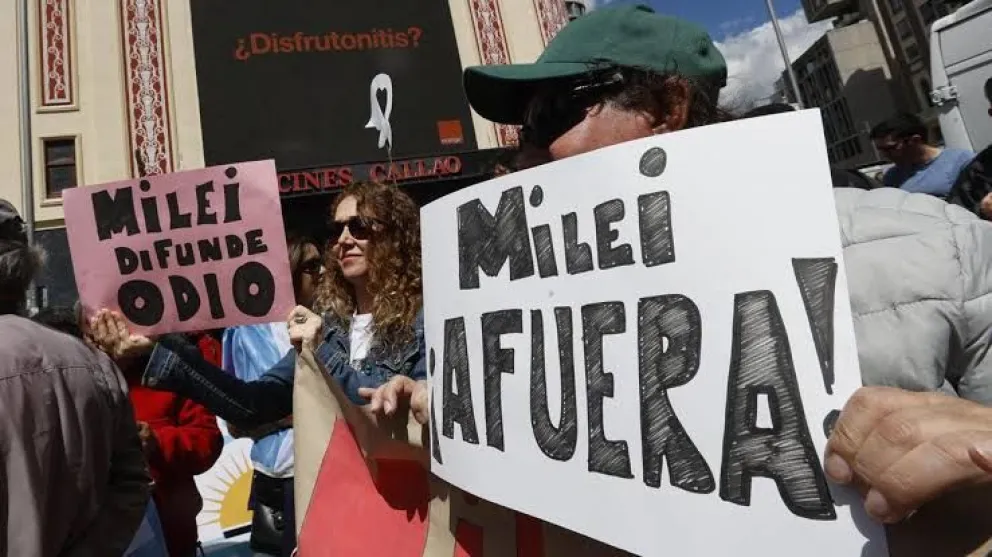 El objetivo principal es manifestar el rechazo al plan económico y de ajuste del gobierno de Javier Milei. Foto archivo