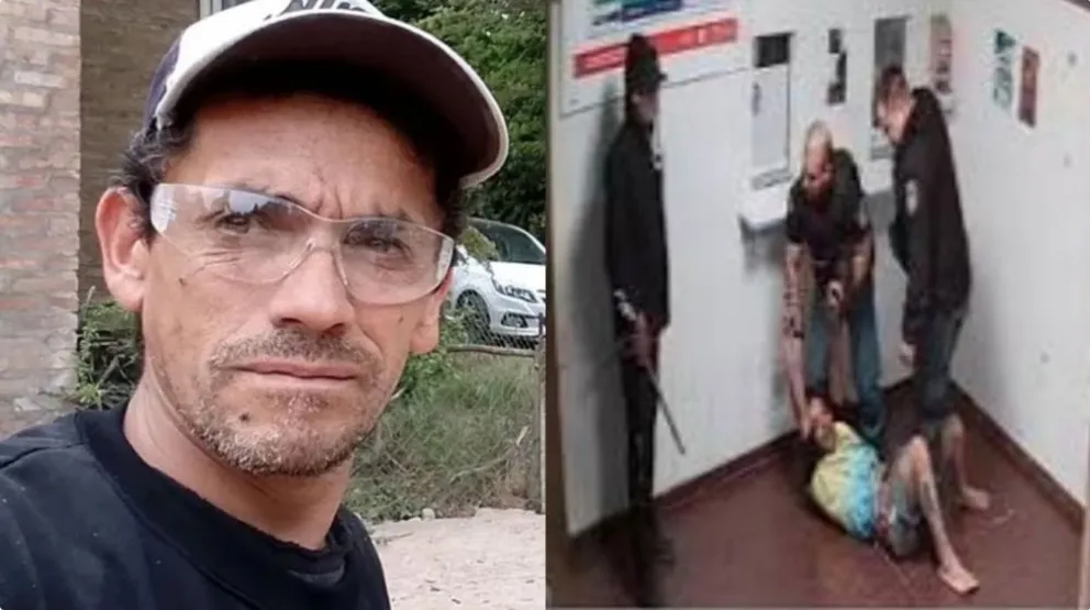 La víctima tenía 47 años. Para la fiscalía, los uniformados actuaron con fuerza excesiva durante su detención, provocando su muerte. Foto: gentileza.