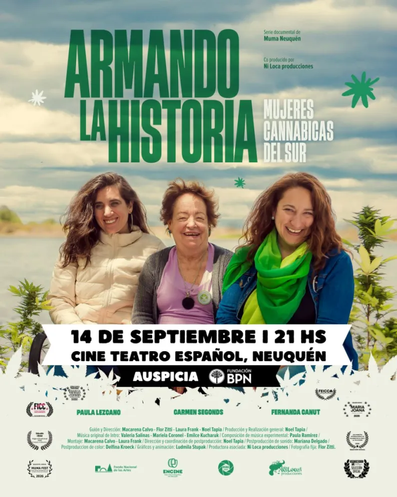 La serie ya tiene confirmada una presentación en el Encuentro Plurinacional de Mujeres, el 11 de octubre, y otra función en la Feria del Libro de Cipolletti. Foto gentileza