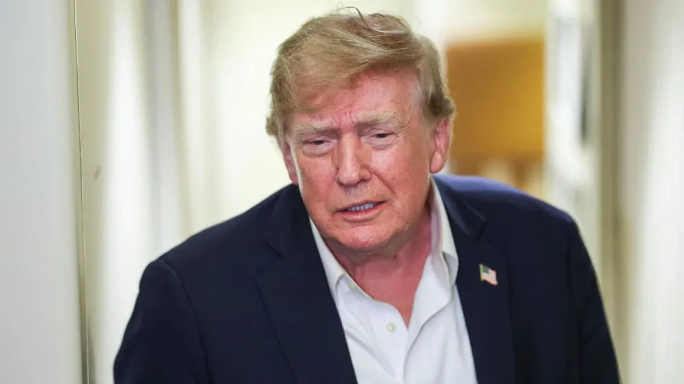 El presidente de Estados Unidos, Donald Trump. 