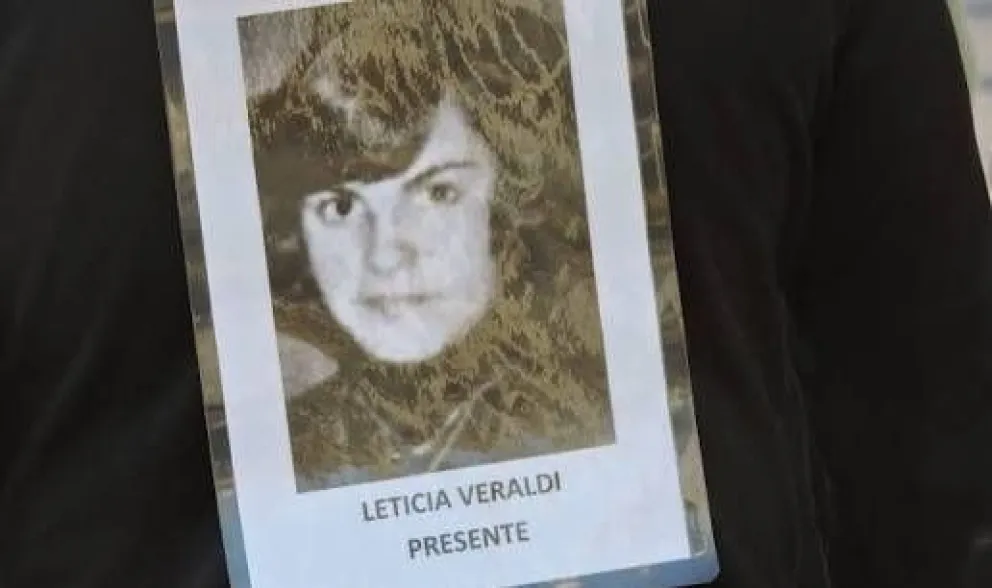 El 4 de julio de 1977, Leticia Veraldi fue secuestrada a la salida del colegio Manuel Belgrano de Cipolletti. Foto gentileza