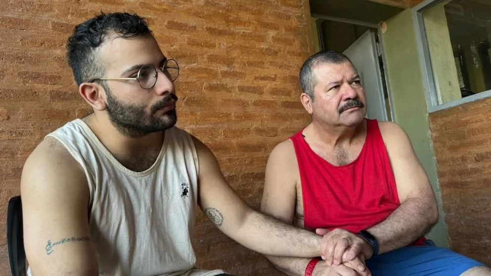 Emerenciano Sena está alojado en el Complejo Penitenciario N°1 de Resistencia junto a su hijo César.