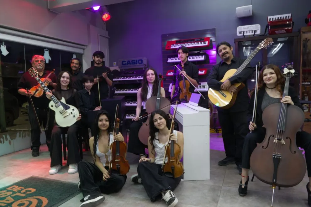 La Orquesta Juvenil de Cámara se presentará en la jornada por el día de la Salud Mental que se realizará en el Hospital de Cipolletti. Foto: gentileza.