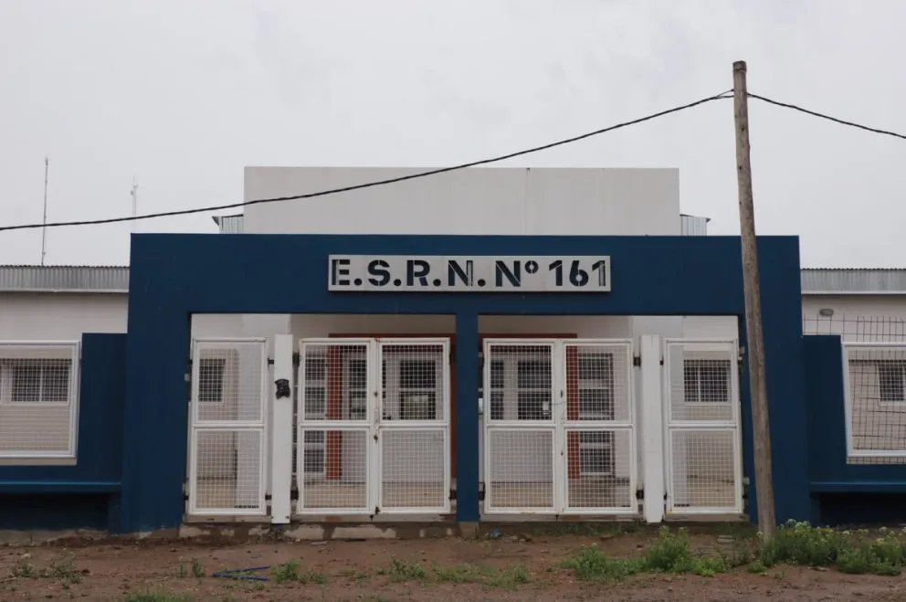 La nueva sede de la ESRN 161 se encuentra en la etapa final / imagen gentileza