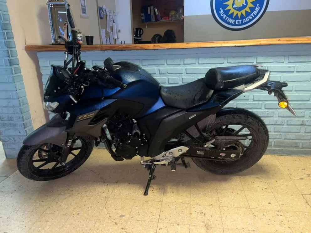 La motocicleta fue secuestrada de manera preventiva/ imagen gentileza 