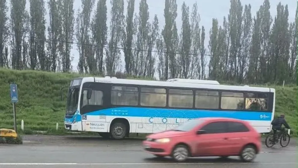 Fue antes de comenzar su recorrido en Neuquén/ imagen gentileza