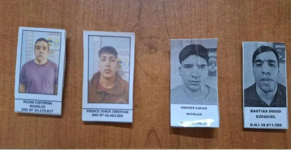 Los cuatro presos que habían logrado fugarse tenían pesados antecedentes; fueron recapturados al día siguiente. Foto: archivo.