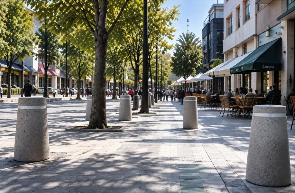 Crear un nuevo bolardo urbano inspirado en la identidad de Cipolletti y el Alto Valle/ imagen gentileza