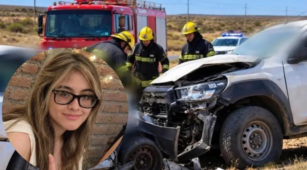 De acuerdo con la información preliminar, en el siniestro también estuvo involucrada una camioneta vinculada a una empresa petrolera. Foto gentileza